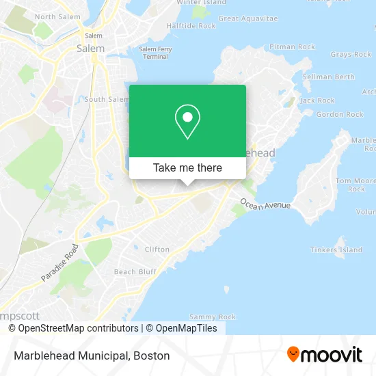 Marblehead Municipal map