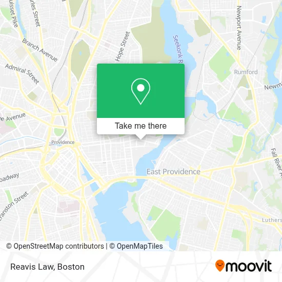 Reavis Law map