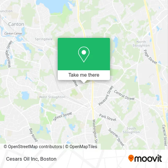 Cesars Oil Inc map