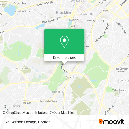 Kb Garden Design map