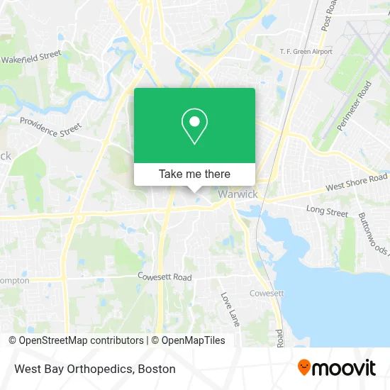 West Bay Orthopedics map