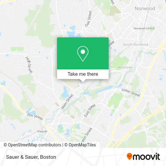 Sauer & Sauer map