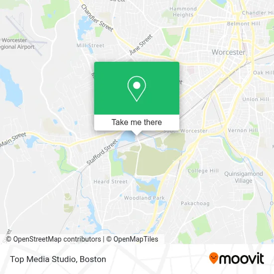 Top Media Studio map