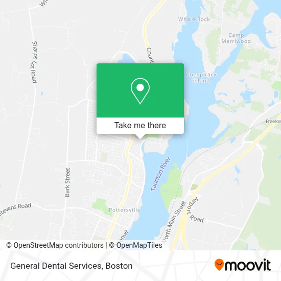 General Dental Services map