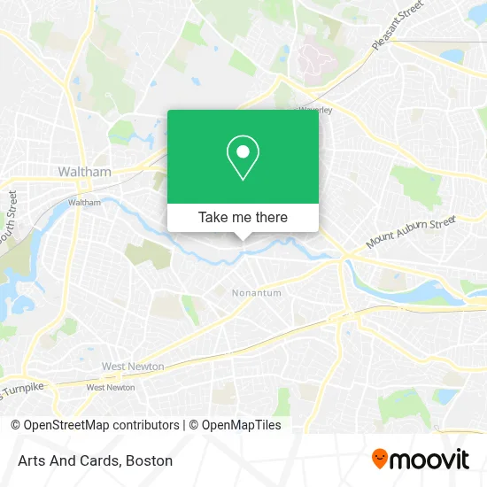 Arts And Cards map