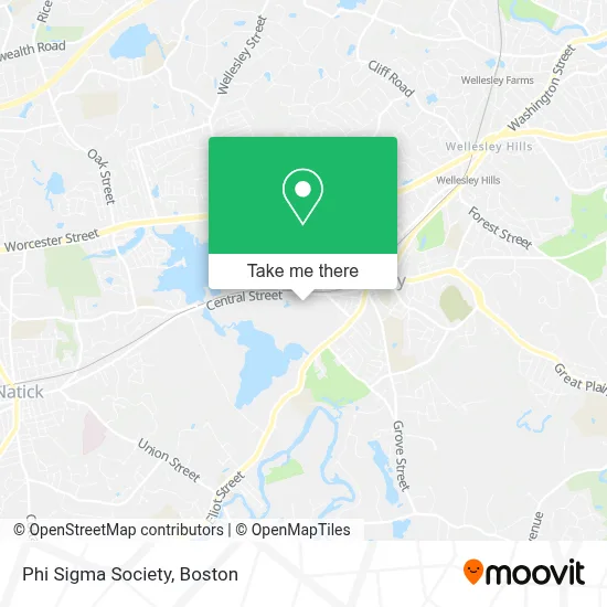 Phi Sigma Society map