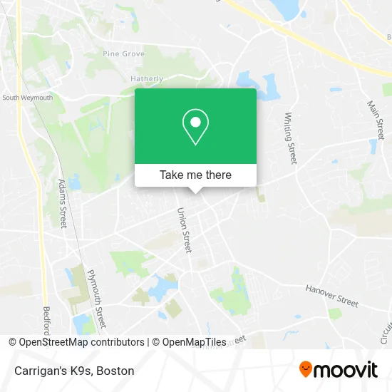 Carrigan's K9s map