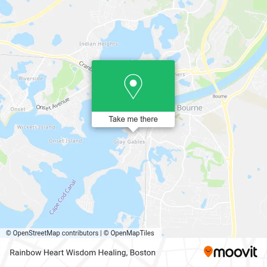 Rainbow Heart Wisdom Healing map