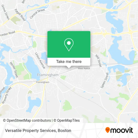 Versatile Property Services map