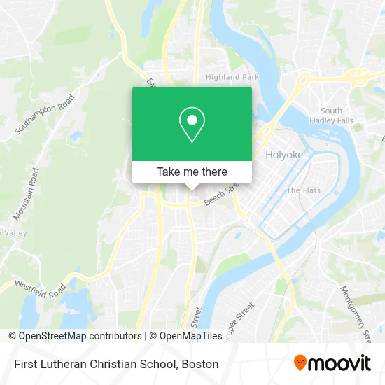 First Lutheran Christian School map
