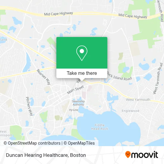 Duncan Hearing Healthcare map