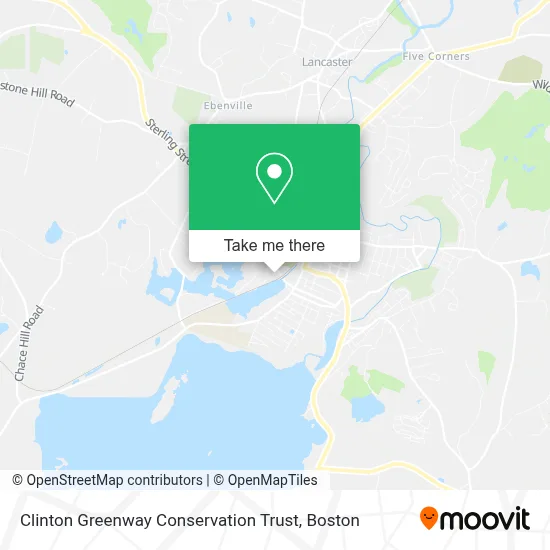 Clinton Greenway Conservation Trust map