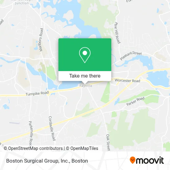 Boston Surgical Group, Inc. map