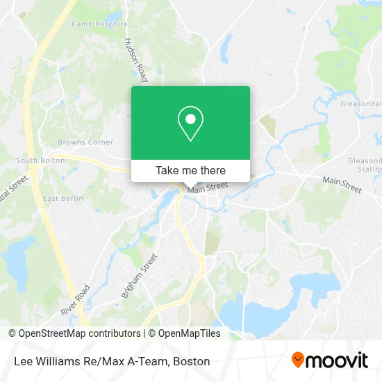 Lee Williams Re/Max A-Team map