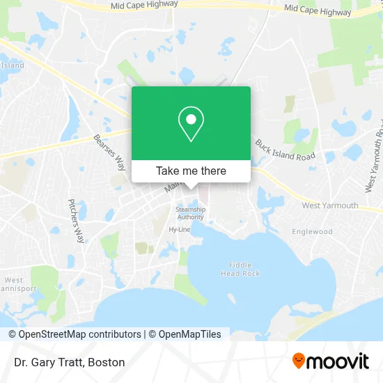 Dr. Gary Tratt map