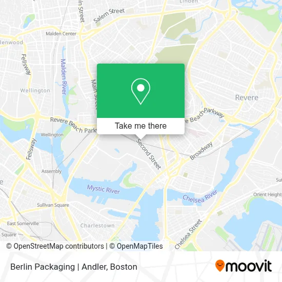 Berlin Packaging | Andler map
