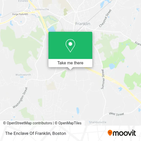 The Enclave Of Franklin map