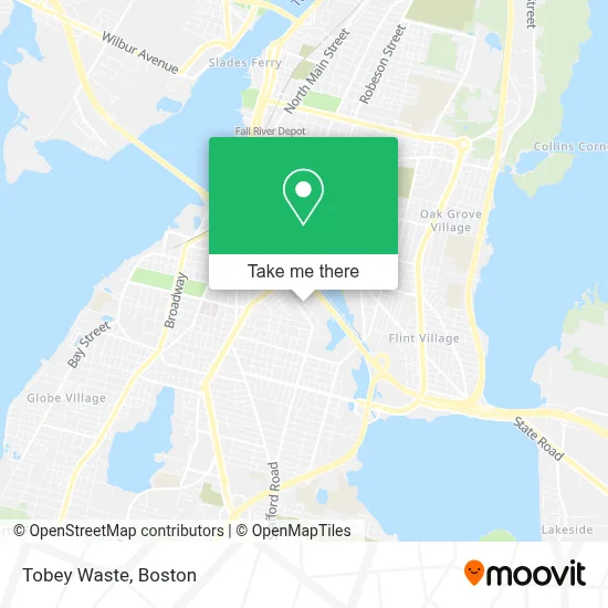 Tobey Waste map