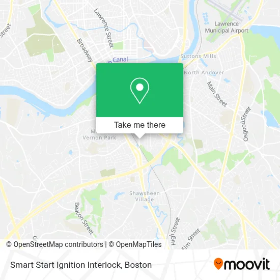 Smart Start Ignition Interlock map