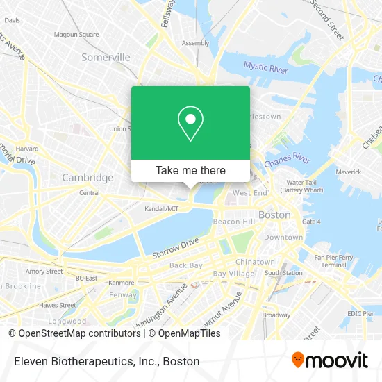 Eleven Biotherapeutics, Inc. map
