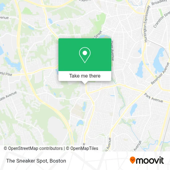 The Sneaker Spot map