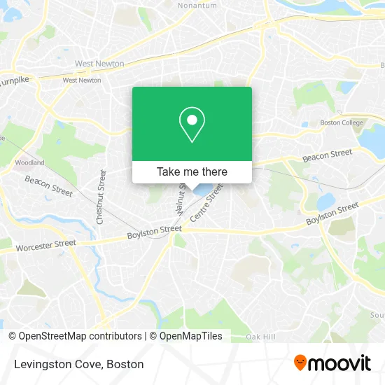 Levingston Cove map