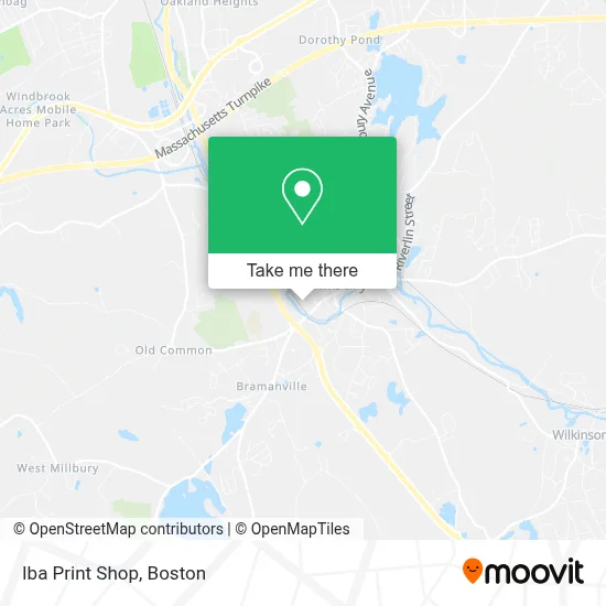 Iba Print Shop map