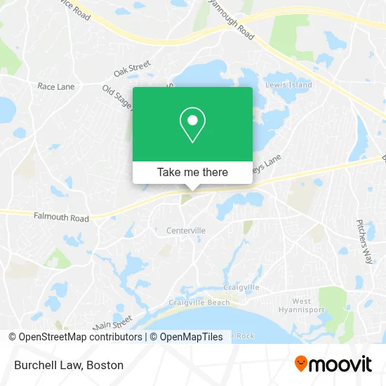 Burchell Law map