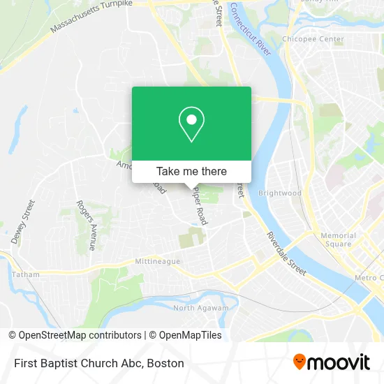 First Baptist Church Abc map