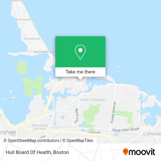 Hull Board Of Health map