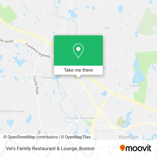 Vel's Family Restaurant & Lounge map