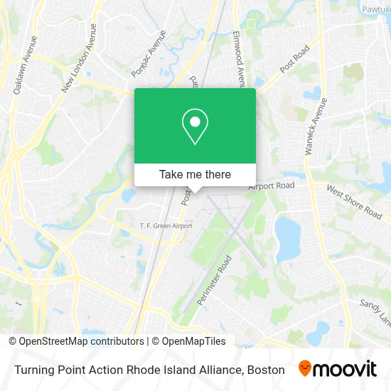 Turning Point Action Rhode Island Alliance map
