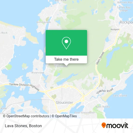 Lava Stones map
