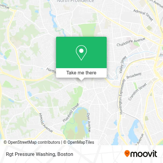Rgt Pressure Washing map