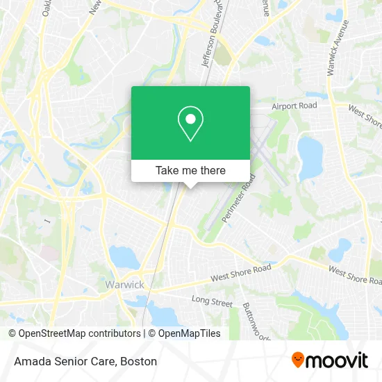 Amada Senior Care map