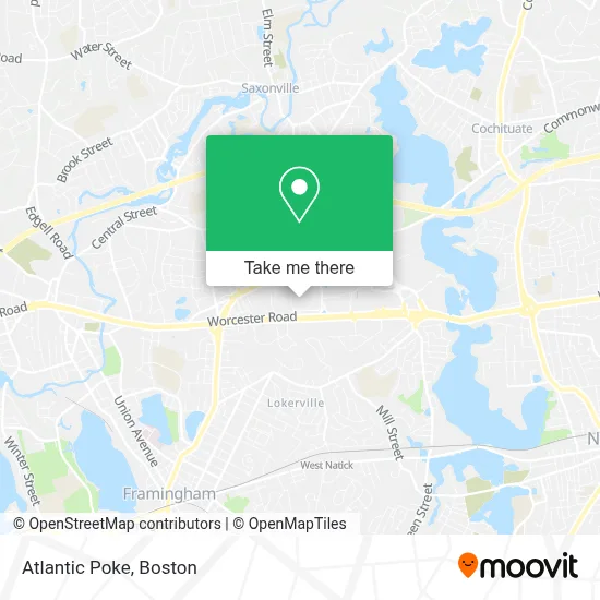 Atlantic Poke map