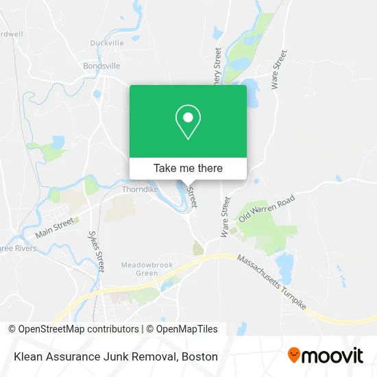 Klean Assurance Junk Removal map