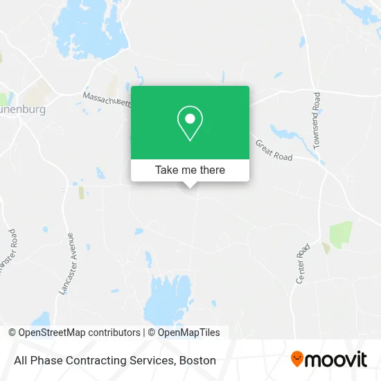 All Phase Contracting Services map