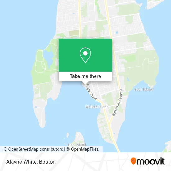 Alayne White map