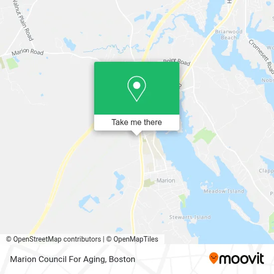 Marion Council For Aging map