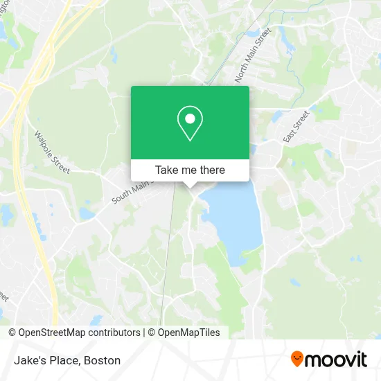 Jake's Place map