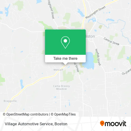 Village Automotive Service map