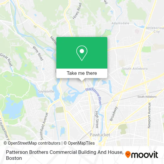 Patterson Brothers Commercial Building And House map
