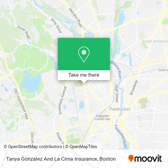 Tanya Gonzalez And La Cima Insurance map