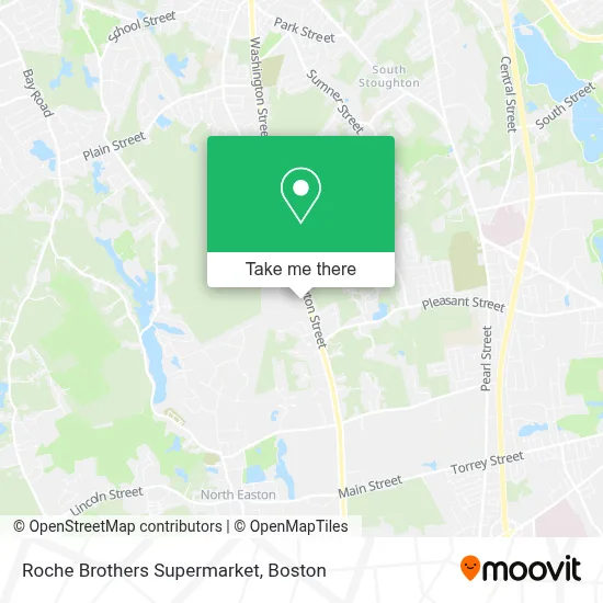 Roche Brothers Supermarket map