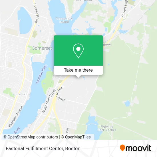 Fastenal Fulfillment Center map