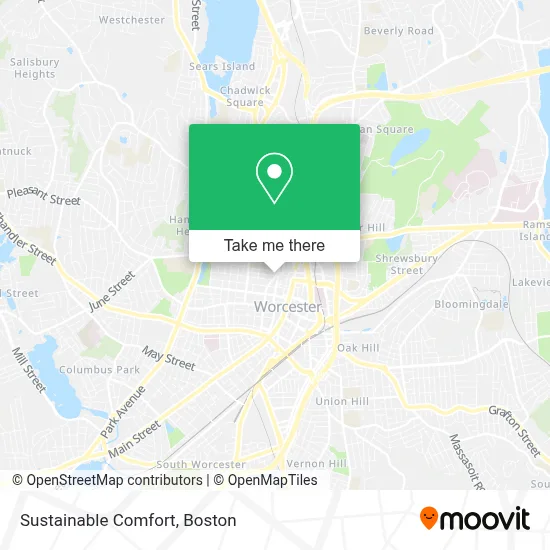 Sustainable Comfort map