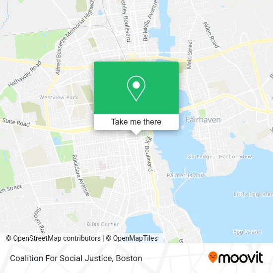 Coalition For Social Justice map