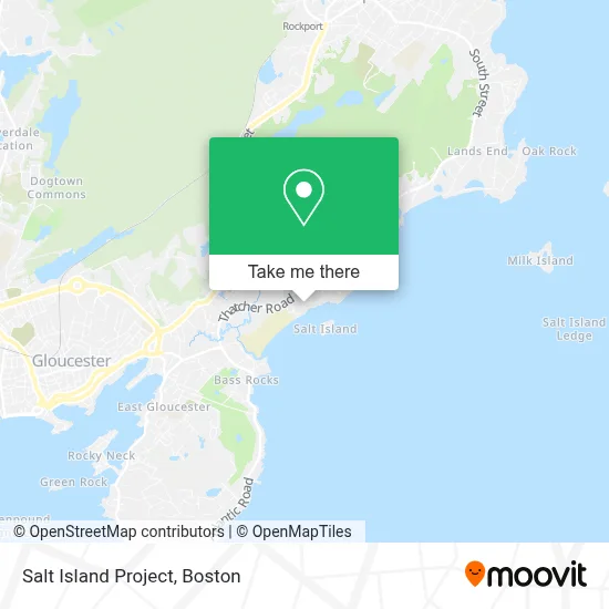Salt Island Project map