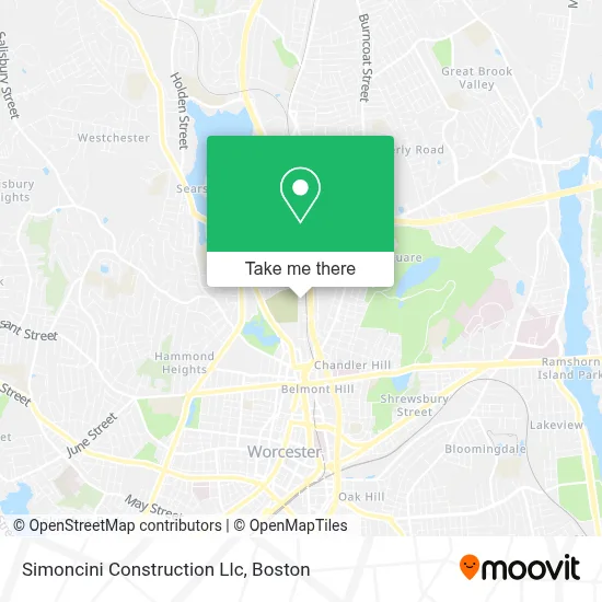 Simoncini Construction Llc map
